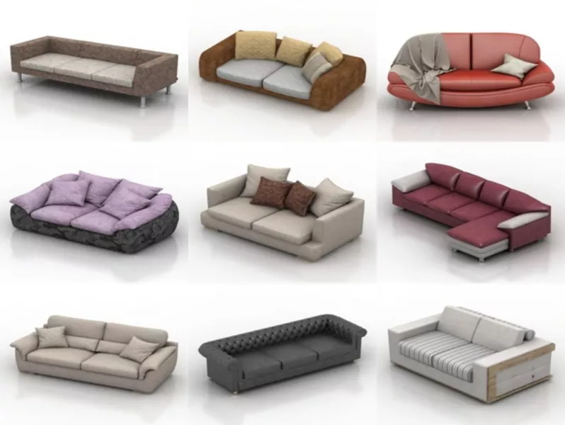 Top 9 Free 3D Divan Models for Design Most Recent 2022