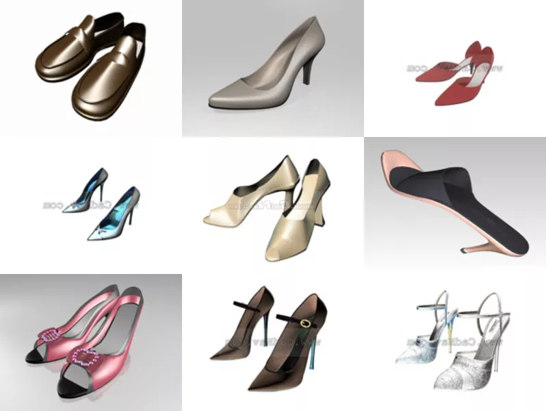 Top 9 Dress Shoes 3D Models Stuff Newest 2022