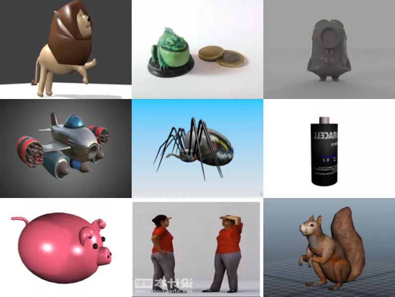 Top 9 Fat 3D Models for Rendering Most Recent 2022