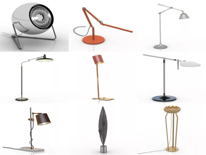 Top 9 Free 3D Floor Lamp Models Stuff Newest 2022