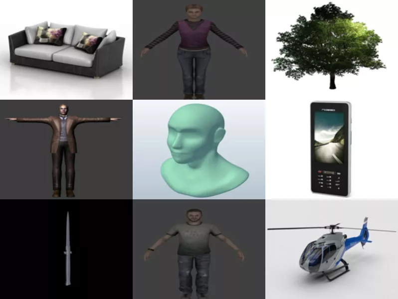 Top 9 Generic 3D Models for Rendering Most Recent 2022