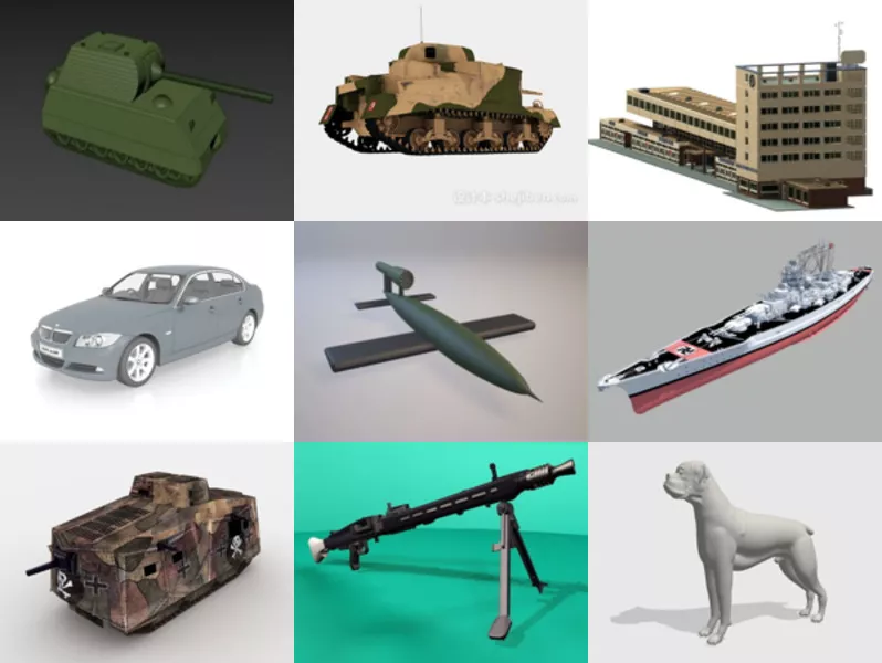 Top 9 Germany 3D Models Resources Most Recent 2022