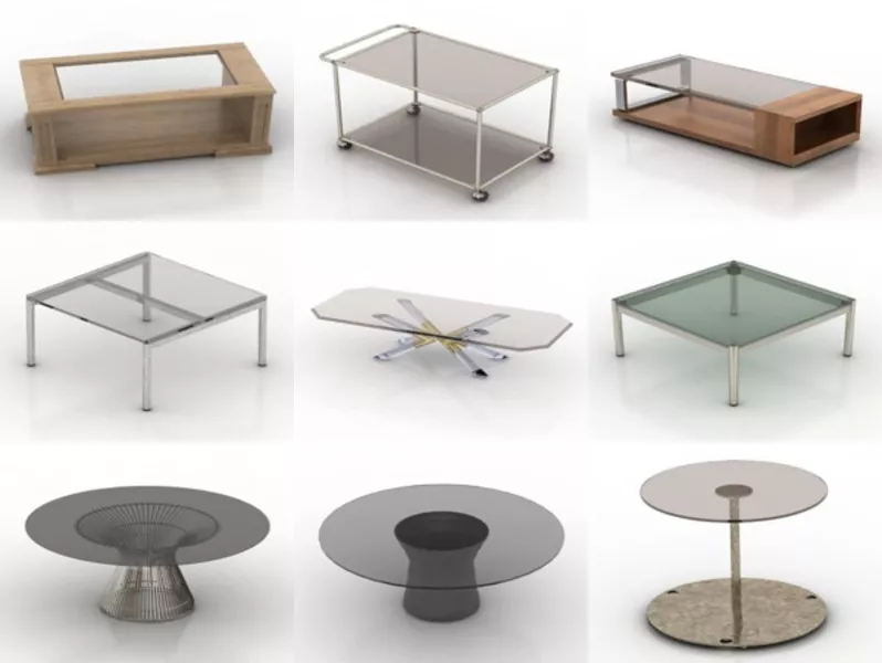 Top 9 Glass Table 3D Models Most Recent 2022
