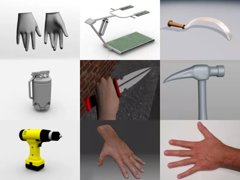 Top 9 Free 3D Hand Models Resources Latest 2022