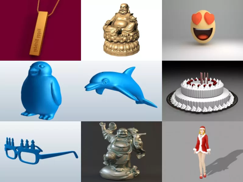 Top 9 Happy 3D Models for Design Newest 2022