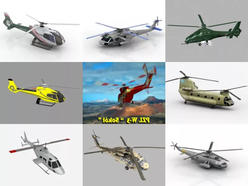 Top 9 Free 3D Helicopter Models for Rendering Most Recent 2022