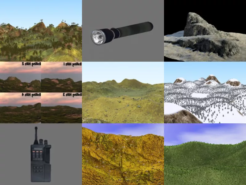 Top 9 Hill 3D Models for Rendering Newest 2022
