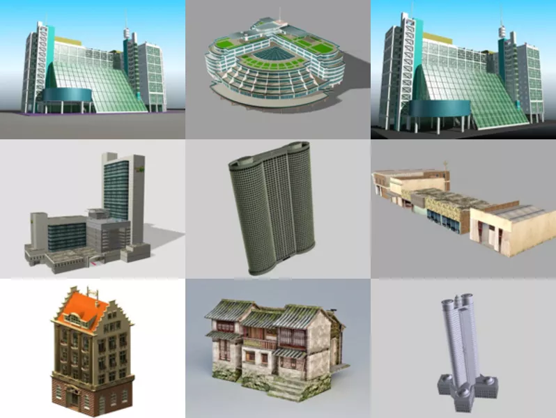 Top 9 Hotel Building 3D Models for Free Newest 2022