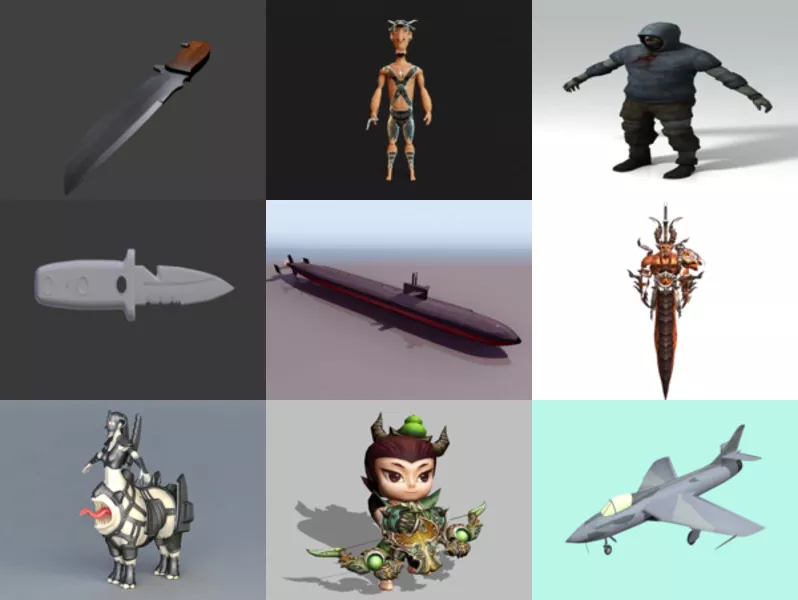 Top 9 Hunter 3D Models for Free Latest 2022