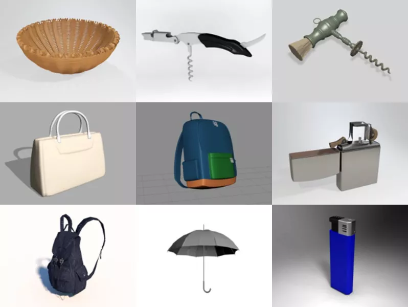 Top 9 Implements 3D Models Resources Most Recent 2022