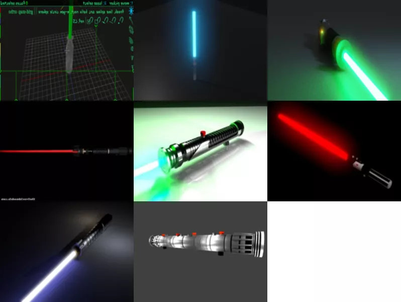 Top 9 Lightsaber 3D Models Newest 2022
