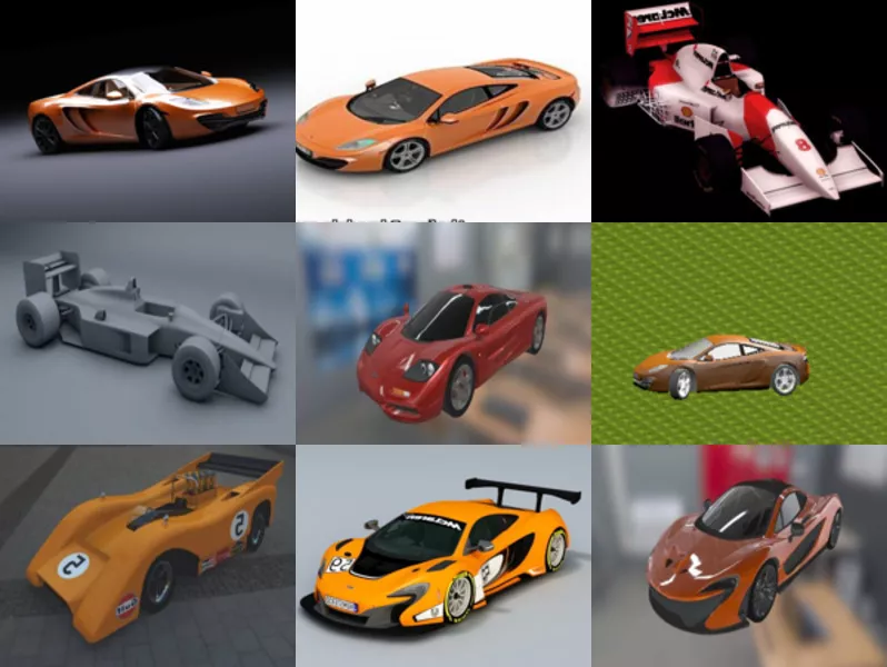 Top 9 Mclaren 3D Models for Rendering Newest 2022