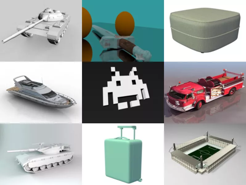 Top 9 Medium 3D Models Stuff Newest 2022