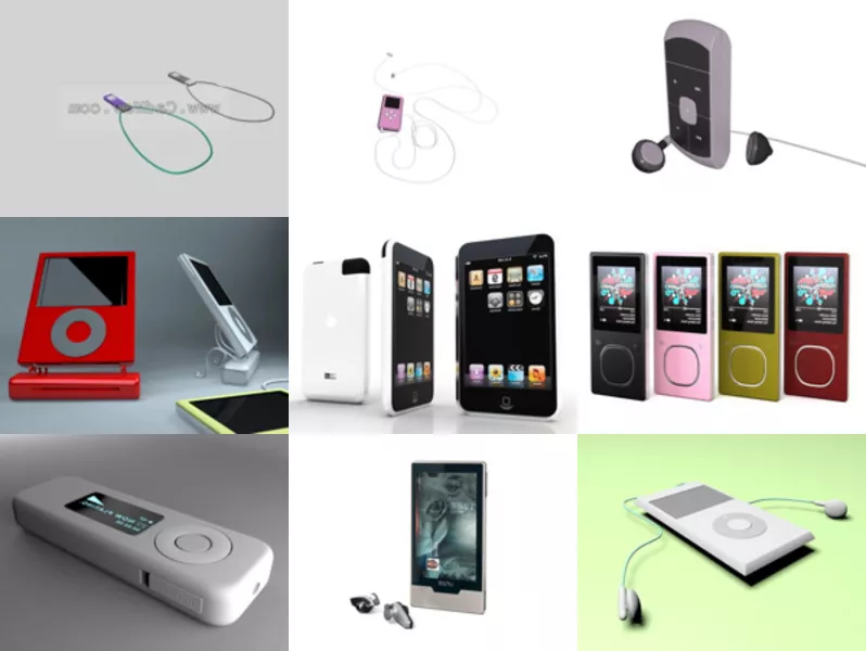 Top 9 Mp3 Player 3D Models for Free Newest 2022