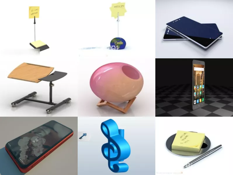Top 9 Note 3D Models for Design Most Recent 2022