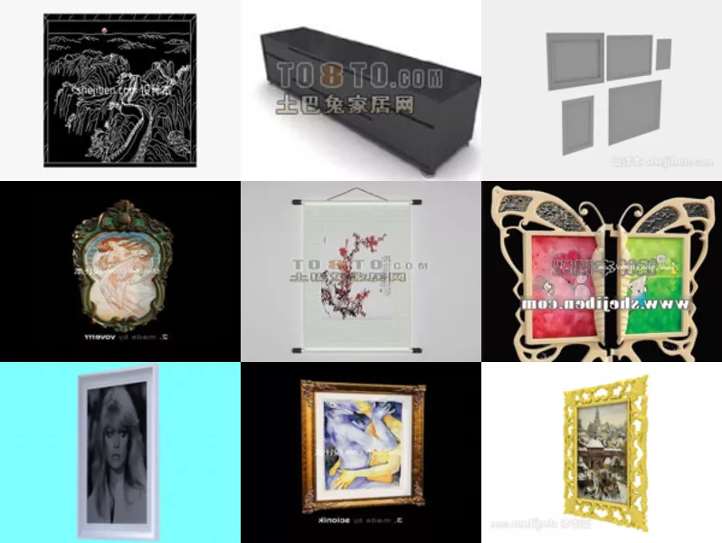 Top 9 Free 3D Painting Models for Design Latest 2022