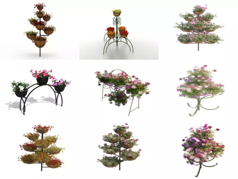 Top 9 Plant Stand 3D Models for Rendering Most Recent 2022