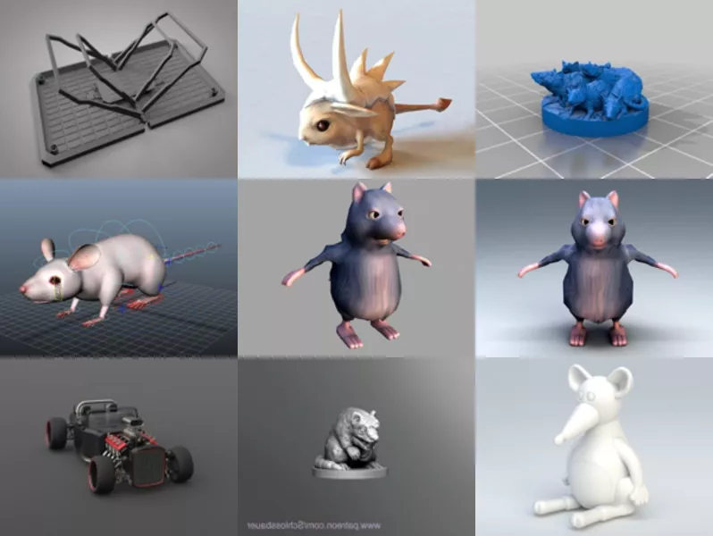 Top 9 Rat 3D Models Most Recent 2022