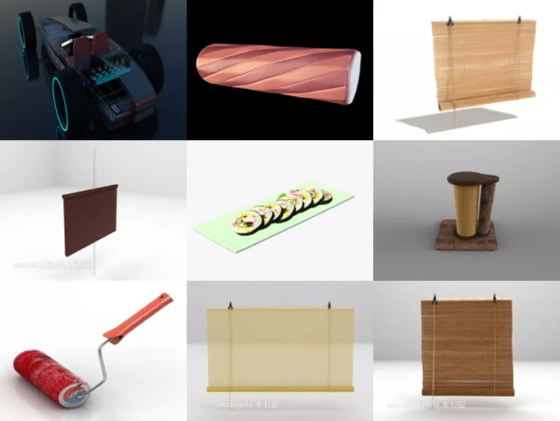 Top 9 Roll 3D Models Resources Latest 2022
