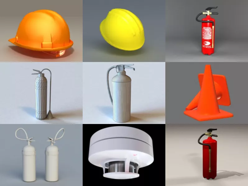 Top 9 Safety Equipment 3D Models Stuff Newest 2022