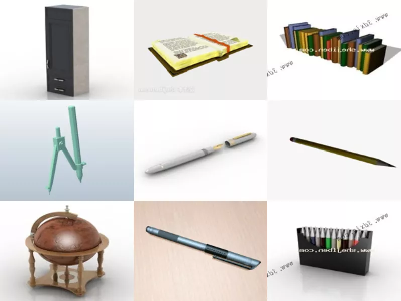 Top 9 Free 3D School Models Latest 2022
