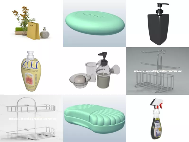 Top 9 Soap 3D Models for Design Newest 2022