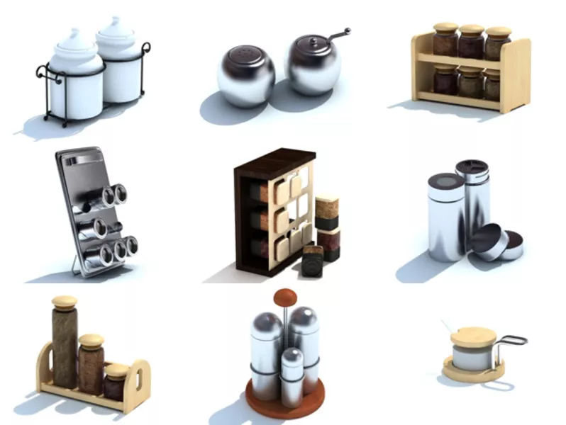 Top 9 Spice Jar 3D Models Newest 2022