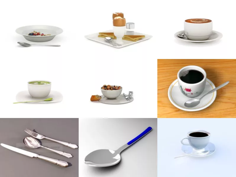 Top 9 Spoons 3D Models for Free Most Recent 2022