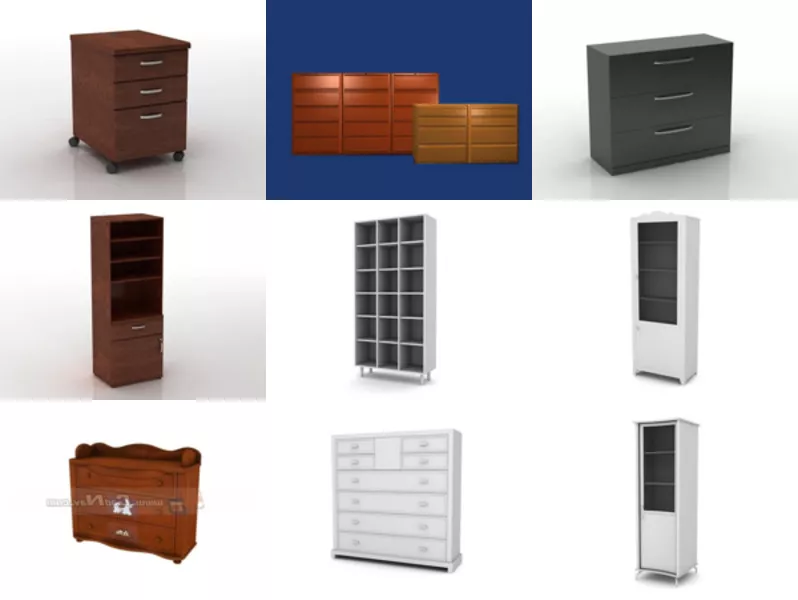Top 9 Storage Cabinet 3D Models Most Recent 2022