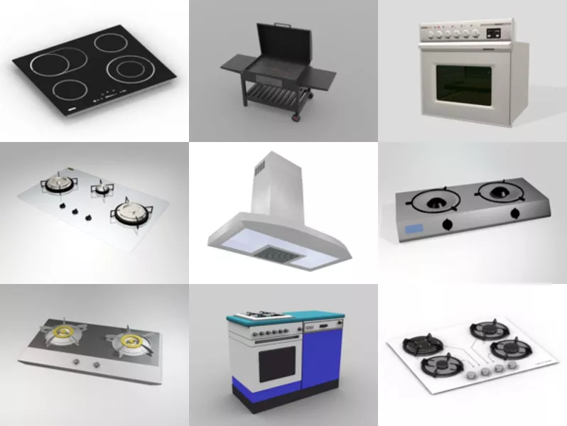 Top 9 Free 3D Stove Models for Rendering Most Recent 2022