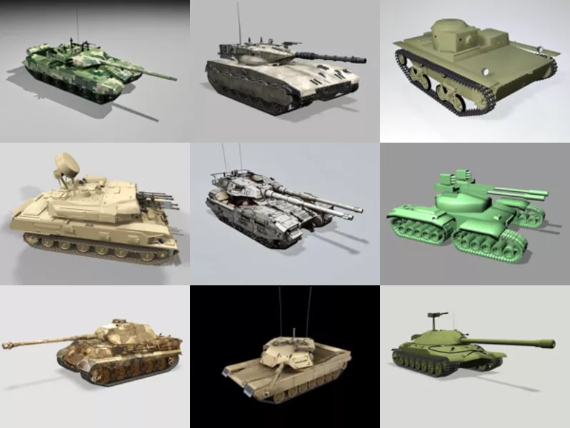 Top 9 Free 3D Tank Models Stuff Newest 2022