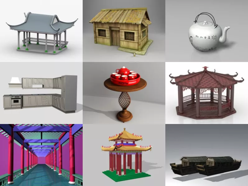 Top 9 Free 3D Traditional Models Most Recent 2022