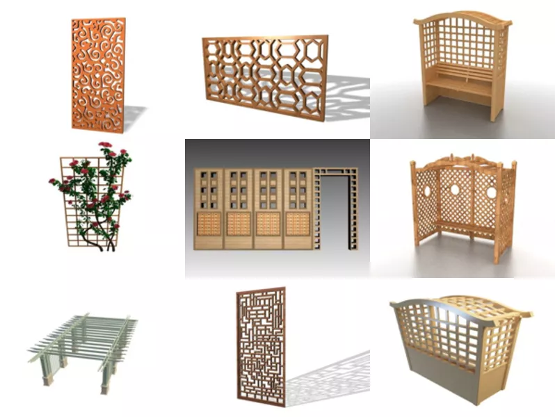 Top 9 Trellis 3D Models Newest 2022