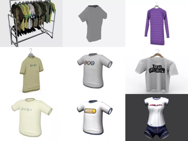 Top 9 Tshirt 3D Models Resources Latest 2022