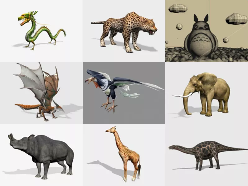 Top 9 Free 3D Wild Models Newest 2022