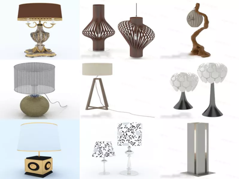 Top 10 Free 3D Lamp Furniture Models for Rendering Newest 2022