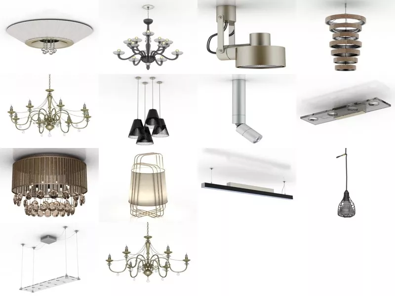 Top 14 Free 3D Ceiling Lamp Models Resources Newest 2022