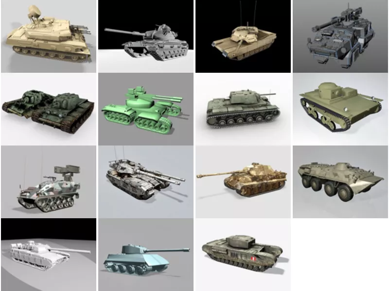 Top 15 Free 3D Armored Vehicle Models Newest 2022