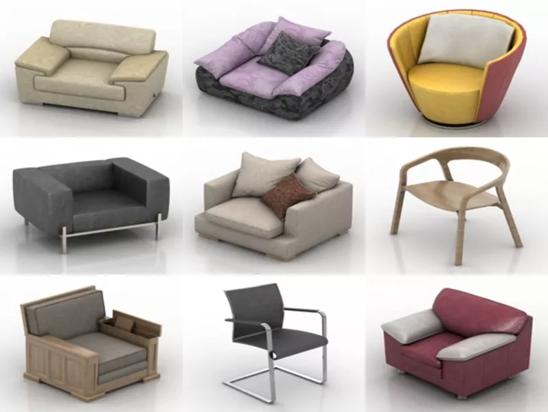 Top 9 Free 3D Elbow Chair Models Newest 2022