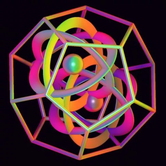 Fractal Shape Decoration 3d model Fractal Shape Decoration 3d model