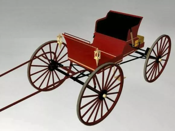 Shopping Cart Vehicle 3d model