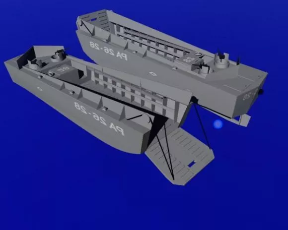 Modular Spaceship, Futuristic Fighter Spacecraft 3d model