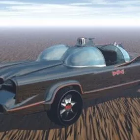 Batmobile Car 1960 3d model
