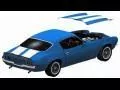 Vintage Coupe Car 1970s Z28 3d model