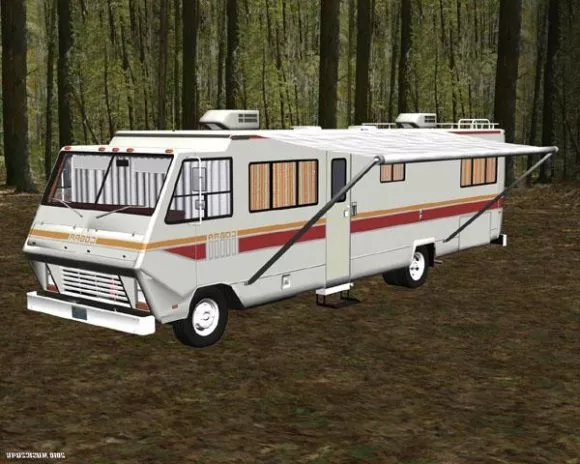 Bus Vehicle 1978 Cobra Rv 3d model Bus Vehicle 1978 Cobra Rv 3d model