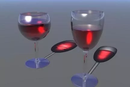 Liquors Wine Bottle 3d model