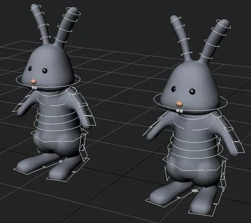 Adam Hero Cartoon Character 3d model