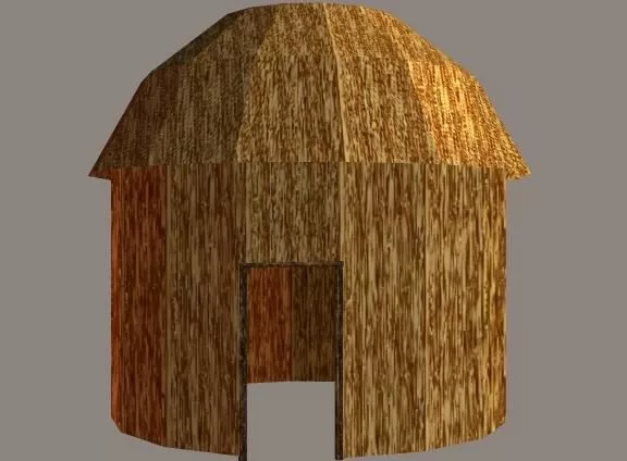 Maze Rock Building 3d model