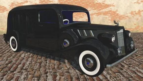 Vintage Car Caddy 3d model