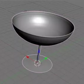 Wide Cup 3d model